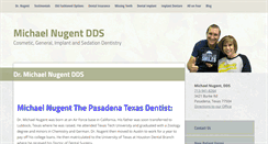 Desktop Screenshot of michaelnugentdds.com
